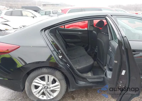 2019 Hyundai Elantra Sel из США, поврежденный, VIN KMHD84LF6KU775315